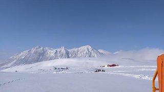Bitlis'te, helikopterin kaza kırıma uğradığı bölgede inceleme