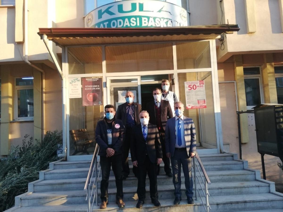 Kaymakam Duru s&uuml;r&uuml; y&ouml;netimi kursunu ziyaret etti