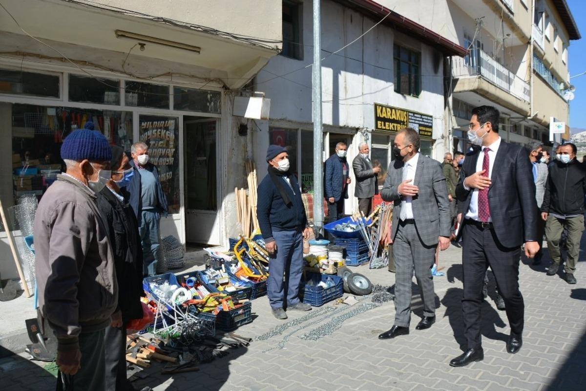 Selendi&rsquo;de korona vir&uuml;s tedbirleri denetlendi