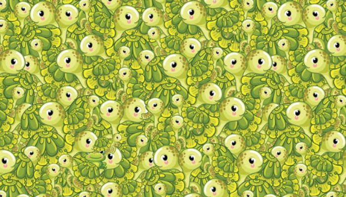 Görsel becerinizi arttıracak bir bulmaca! Verilen görseldeki kurbağayı görebiliyor musunuz?