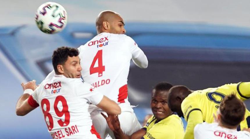 Antalyaspor ligde 1-1 ilerliyor!