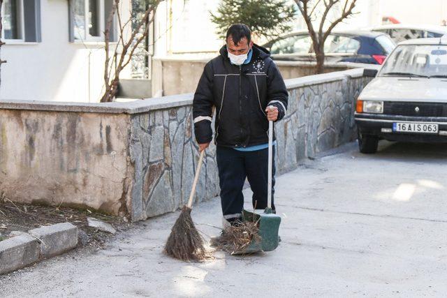 Cadde ve sokaklarda kapsamlı temizlik