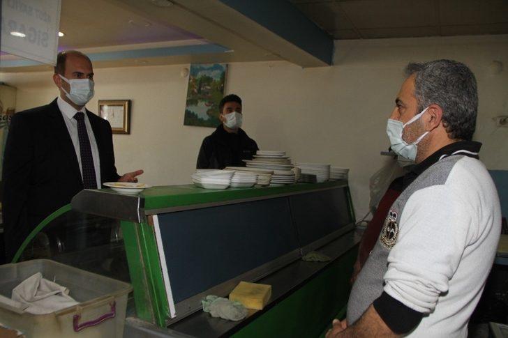 Bismil Kaymakamı Türkmen, korona virüs denetimlerine katıldı G3