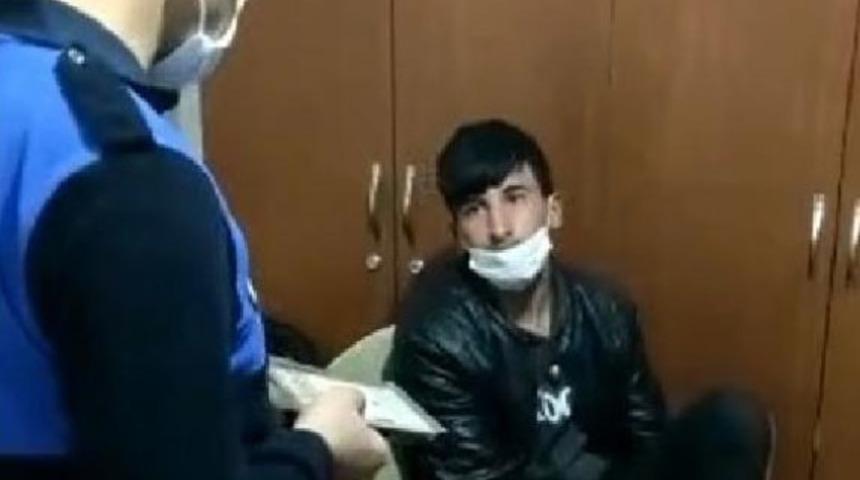 Karakola koltuk değneğiyle gelen dilenci yürüyerek çıktı! ''Ayağında bir şey yok, iyileşip gideceksin''