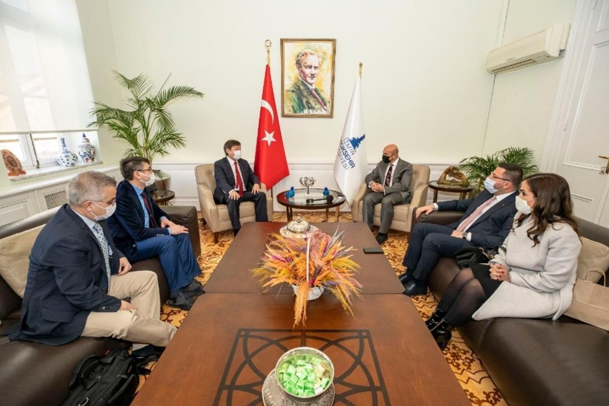 B&uuml;ykşehir&rsquo;de Soyer ve Kaseinov g&ouml;r&uuml;şmesi