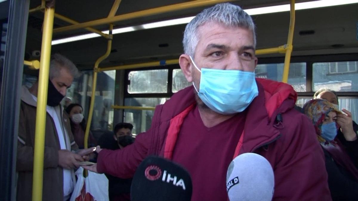 İstanbul&rsquo;da fazla yolcu taşıyan minib&uuml;s&ccedil;&uuml;: &ldquo;Tekrar fazla yolcu alacağım&rdquo;