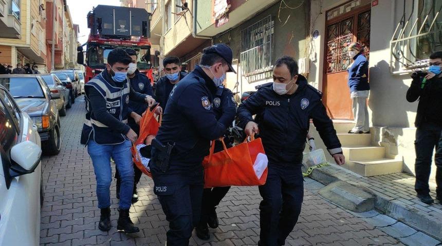 Son Dakika: Kağıthane'de hareketli dakikalar! Eşini darp edip 3. kattan atladı