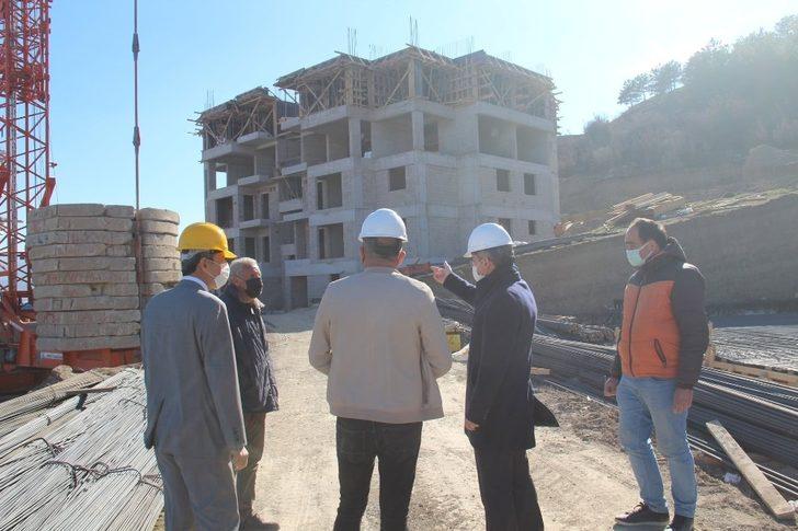 Cumhurbaşkanı Erdoğan’ın müjdelediği TOKİ konutlarında çalışmalar sürüyor G4