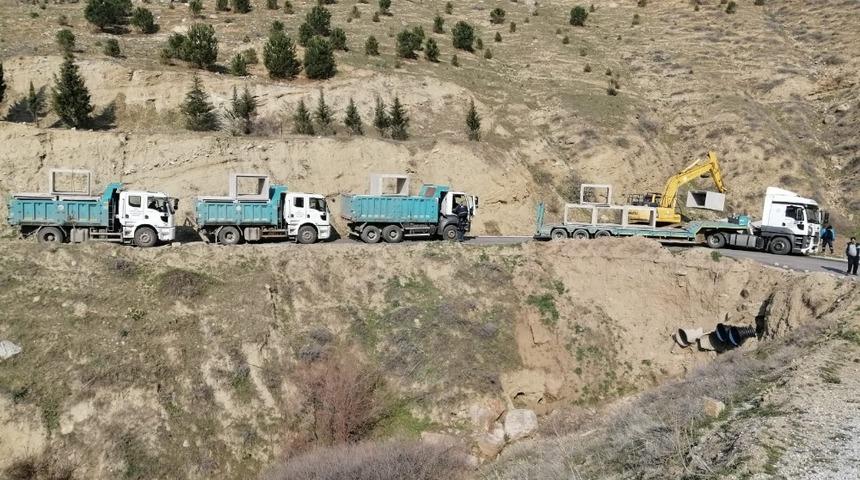 Aydoğdu&rsquo;da menfez &ccedil;alışması