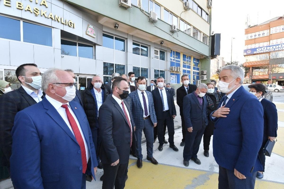Başkan Başdeğirmen: &ldquo;&Ccedil;alışmalarda omuz omuzayız&rdquo;