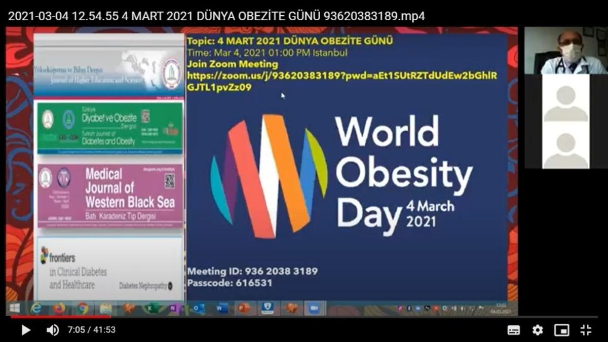 BE&Uuml;&rsquo;de Obezite g&uuml;n&uuml; farkındalık g&uuml;n&uuml; ger&ccedil;ekleşti