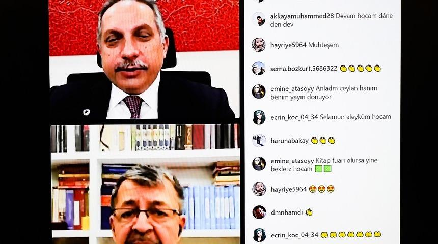 Başkan Yal&ccedil;ın ve Hayati İnan&ccedil; ile Online Sohbet