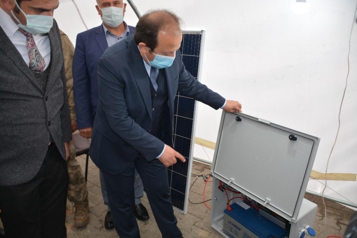 Vali Pehlivan, Silopi&rsquo;de incelemelerde bulundu
