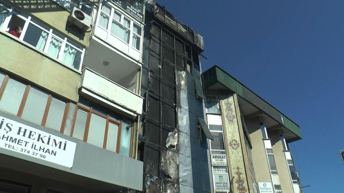 Kartal&rsquo;da korkutan yangın