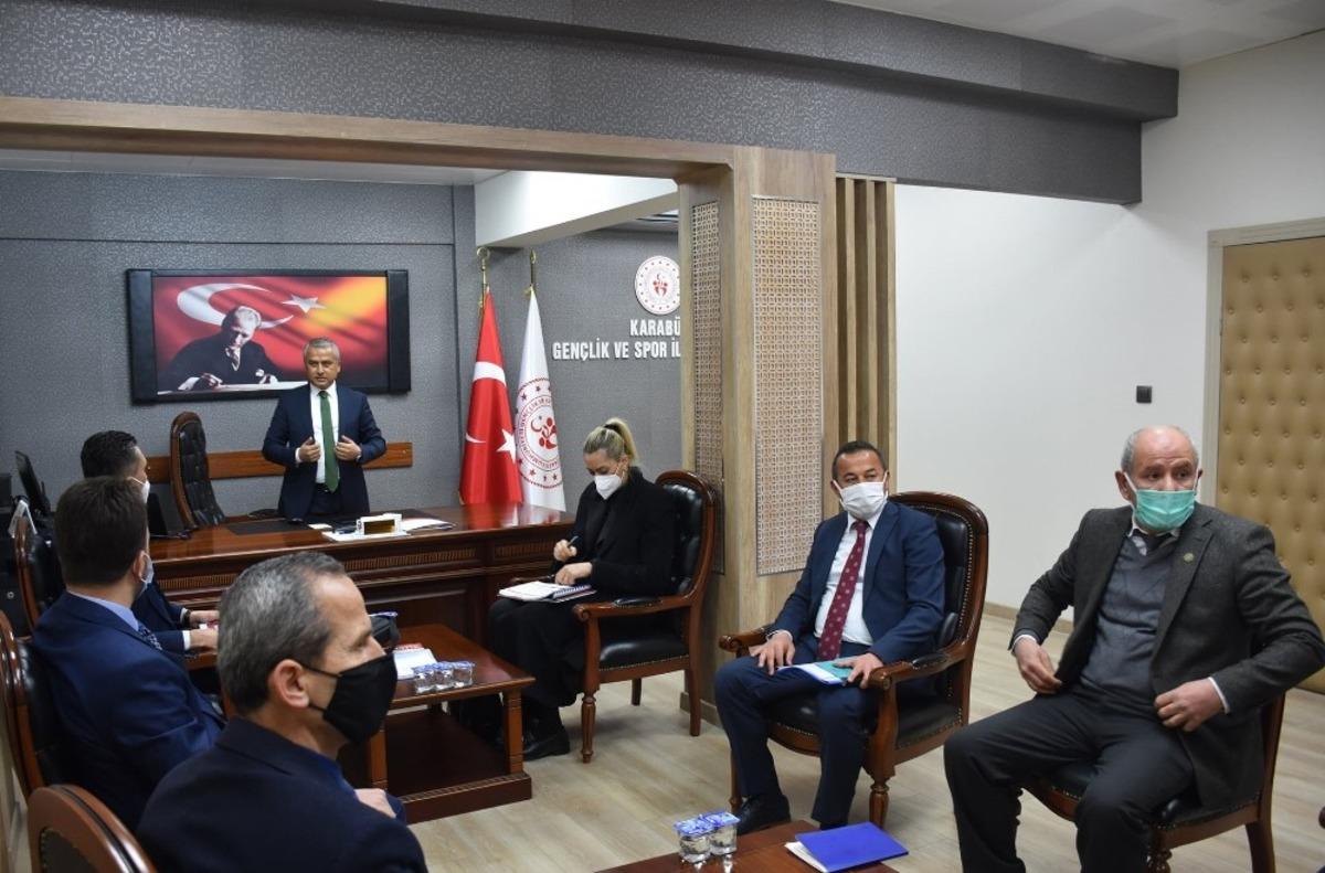 Gen&ccedil;lik Ve Spor Bakanlığı Daire Başkanları Karab&uuml;k&rsquo;te