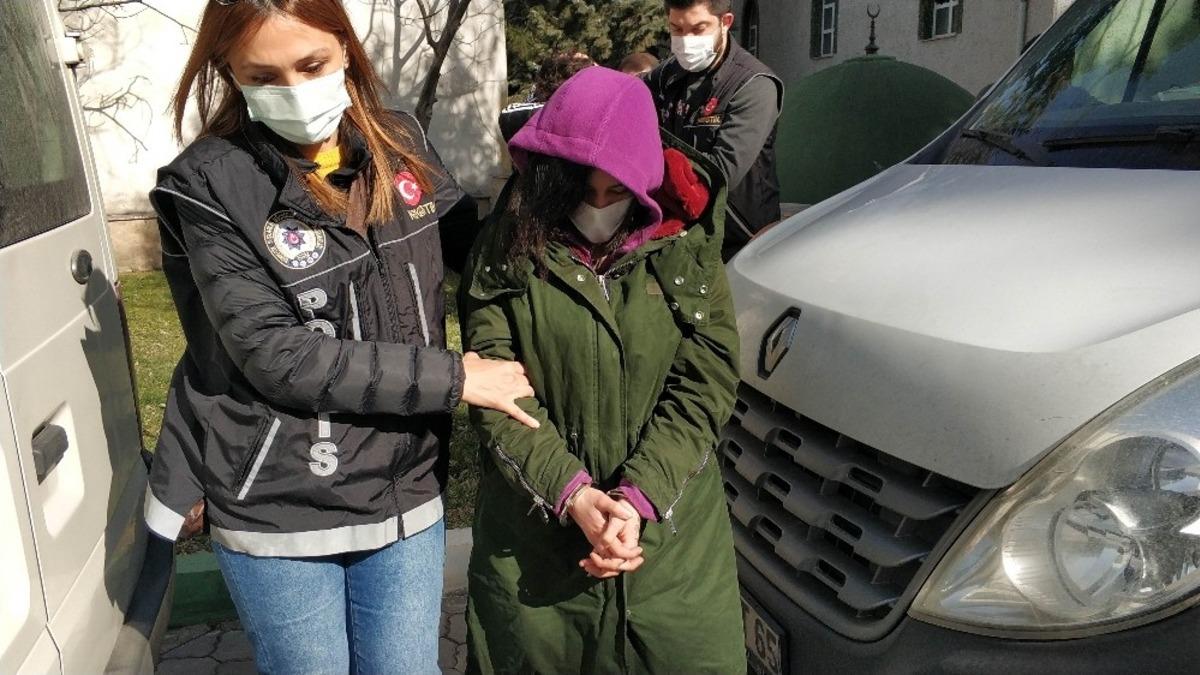 Gen&ccedil; kadın uyuşturucu ticaretinden g&ouml;zaltına alındı