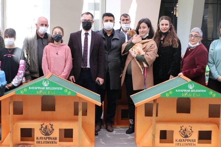 Kayapınar Belediyesinden Kedi Evi Projesi G3