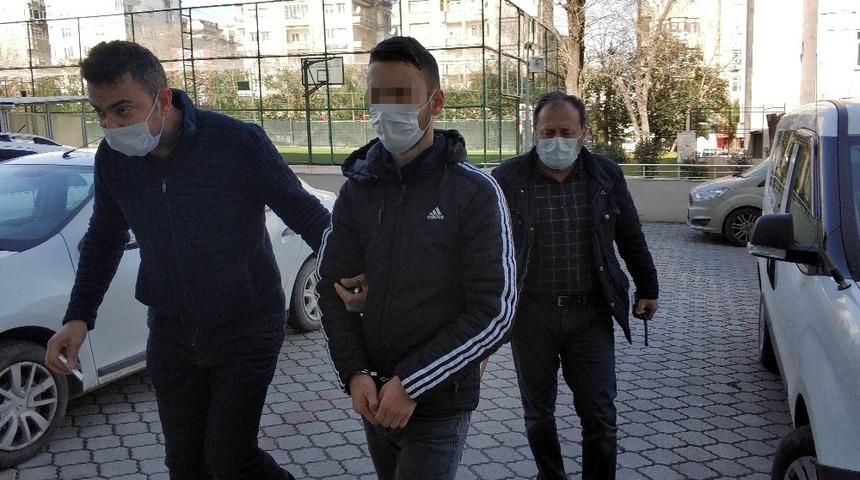 Motosiklet hırsızlığından tutuklandı