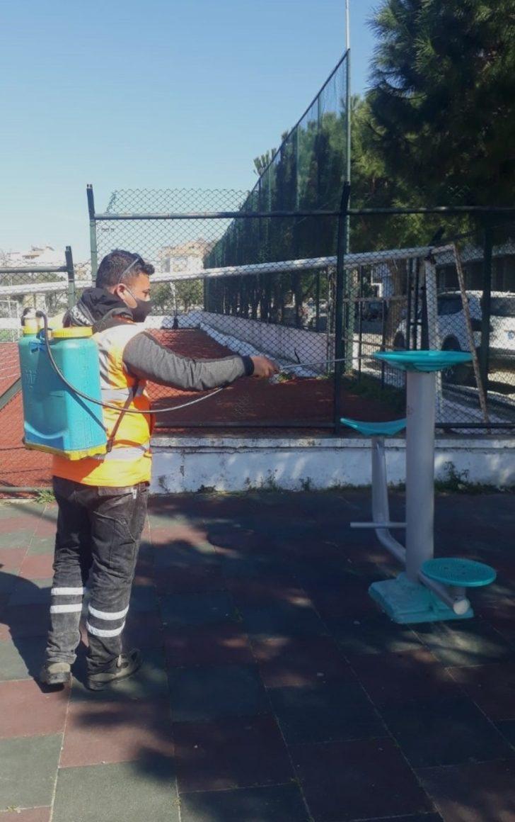 Kuşadası’nda dezenfekte çalışmaları sürüyor G1