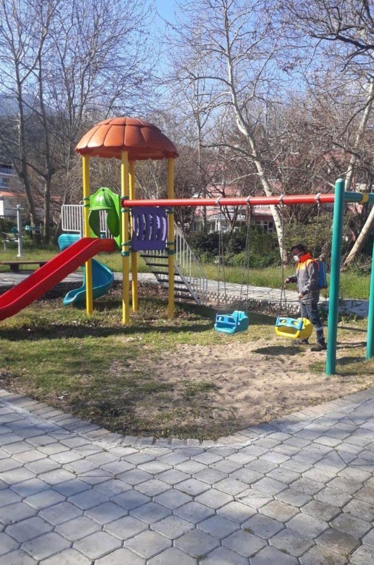 Kuşadası’nda dezenfekte çalışmaları sürüyor G3