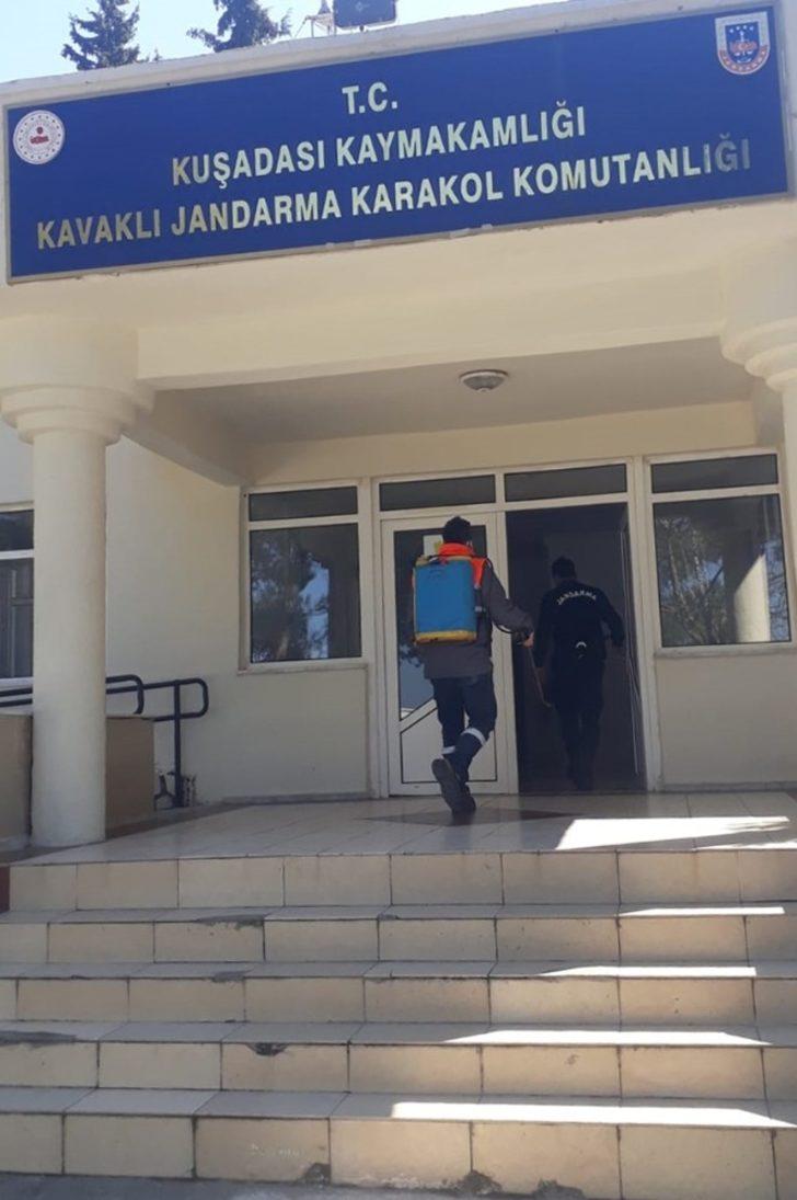 Kuşadası’nda dezenfekte çalışmaları sürüyor G5