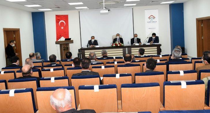 Adıyaman’da geniş kapsamlı korona virüs toplantısı yapıldı G3