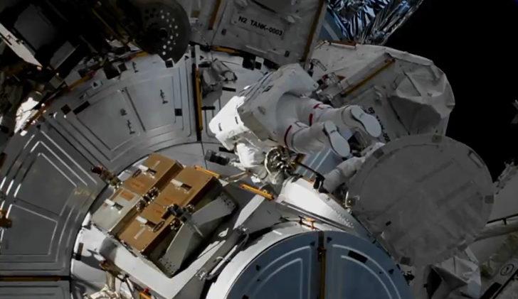ISS astronotları uzay yürüyüşüne çıktı