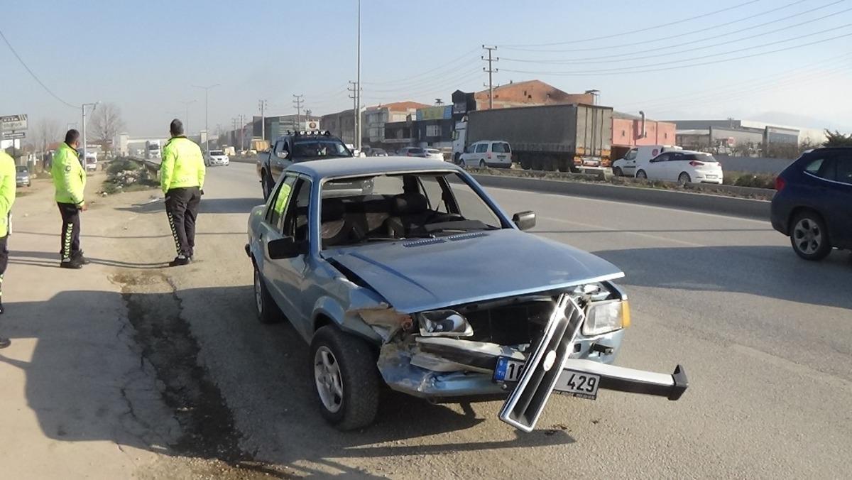 Bursa Ankara yolunda korkutan kaza