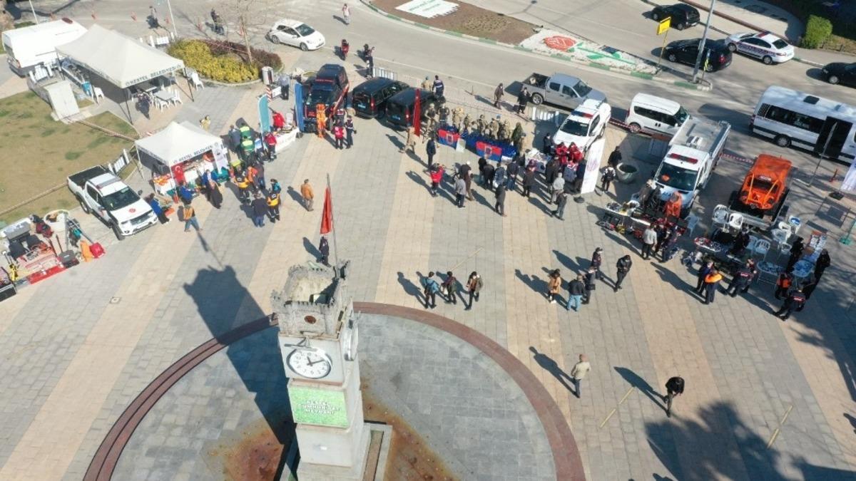 Bursa&rsquo;da depreme karşı bilin&ccedil;lendirme etkinliği