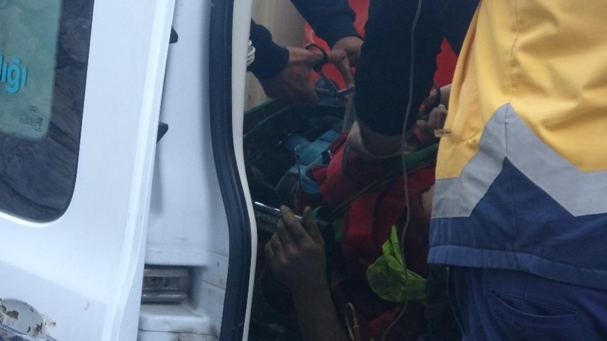 Alt yapı &ccedil;alışmaları sırasında g&ouml;&ccedil;&uuml;k: 1 yaralı