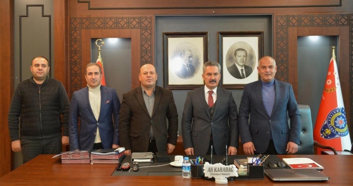 Genel Başkan Er&rsquo;den Van Emniyet M&uuml;d&uuml;r&uuml; Karabağ&rsquo;a ziyaret