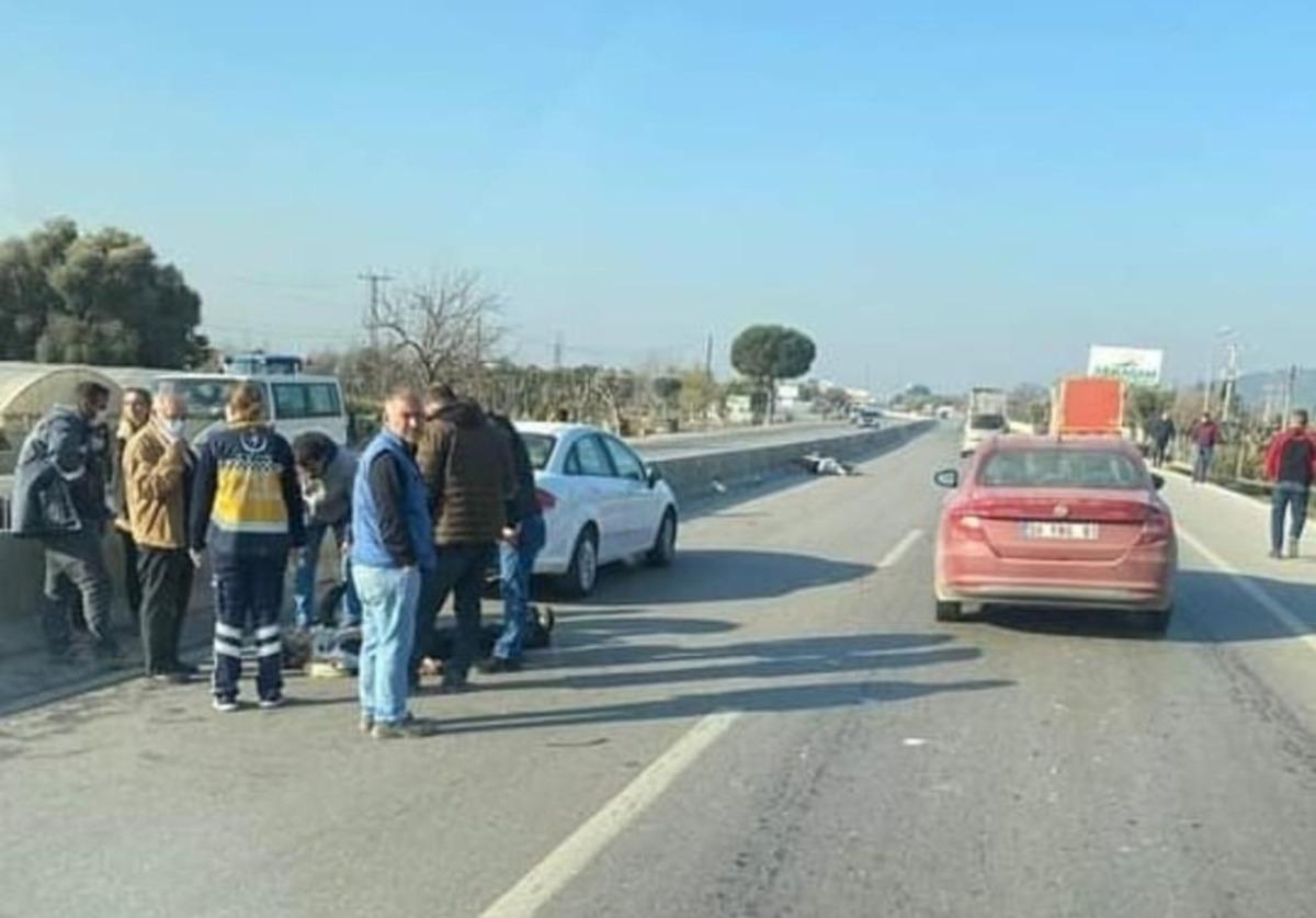İzmir&rsquo;de iki motosiklet &ccedil;arpıştı: 1 &ouml;l&uuml;, 1 yaralı
