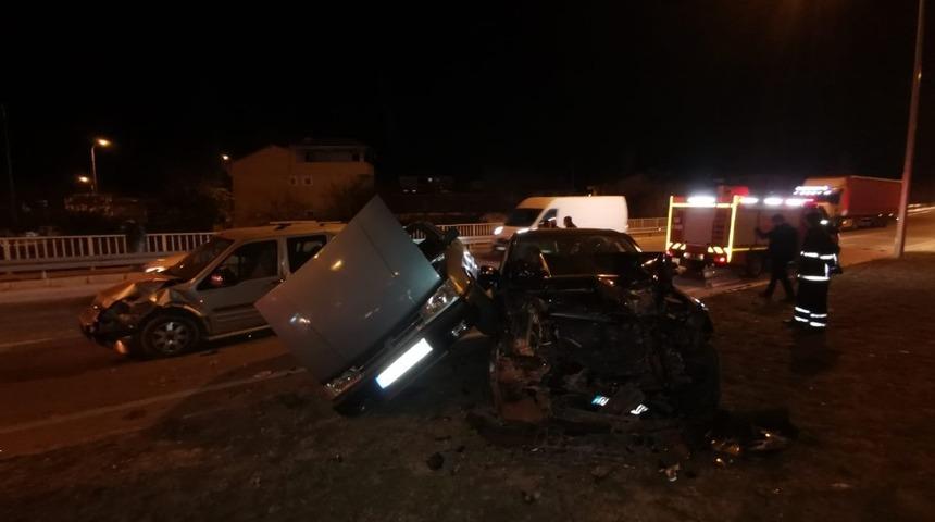 Afyonkarahisar&rsquo;da fizik kurallarını sorgulatan kaza