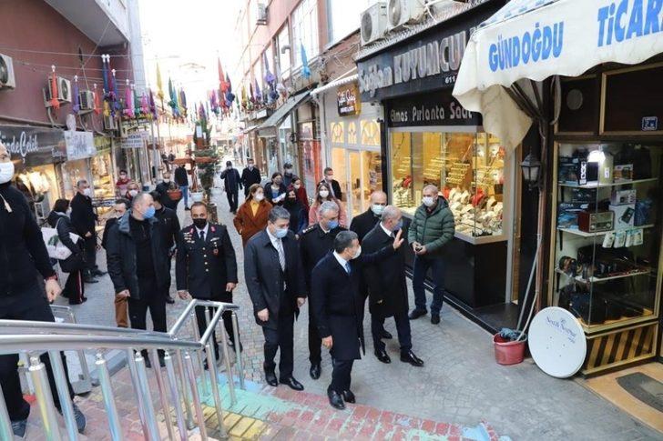 Vali Atay Akçakoca’da korona virüs denetimi yaptı G3