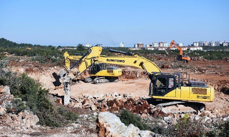 Antalya Şehir Hastanesi’nin inşaat çalışmaları başladı G3