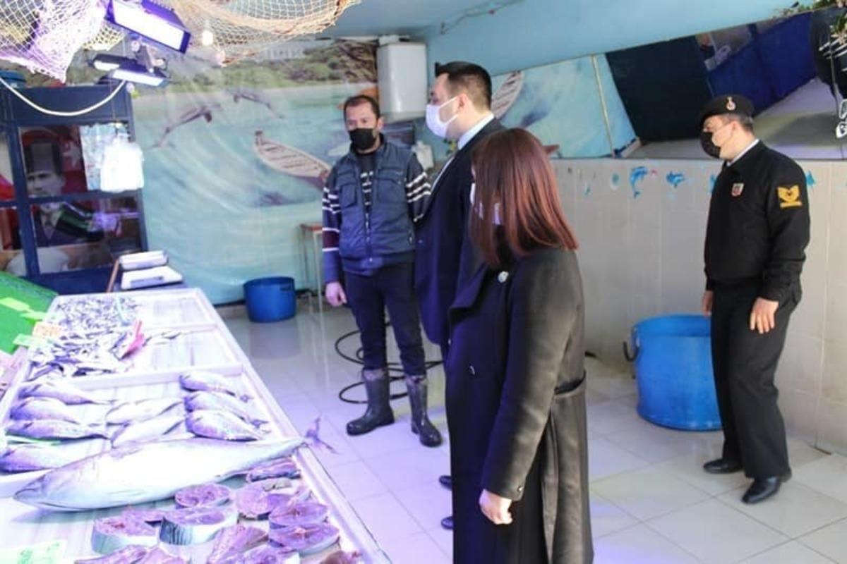 Kaymakam ve belediye başkanından denetim