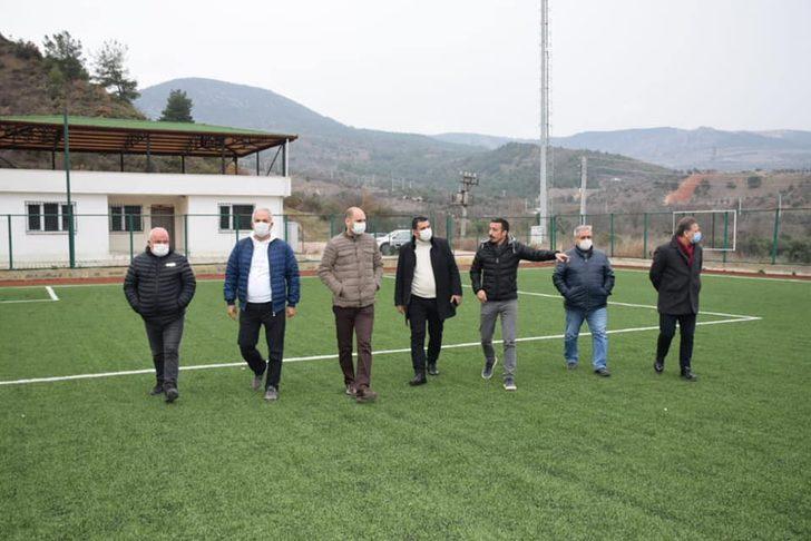 Şehit Ömer Halisdemir Stadında inceleme G1