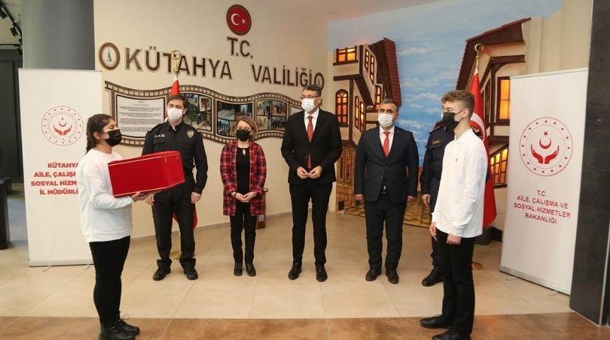 Şanlı Türk bayrağı, Kütahya’dan Çanakkale’ye uğurlandı