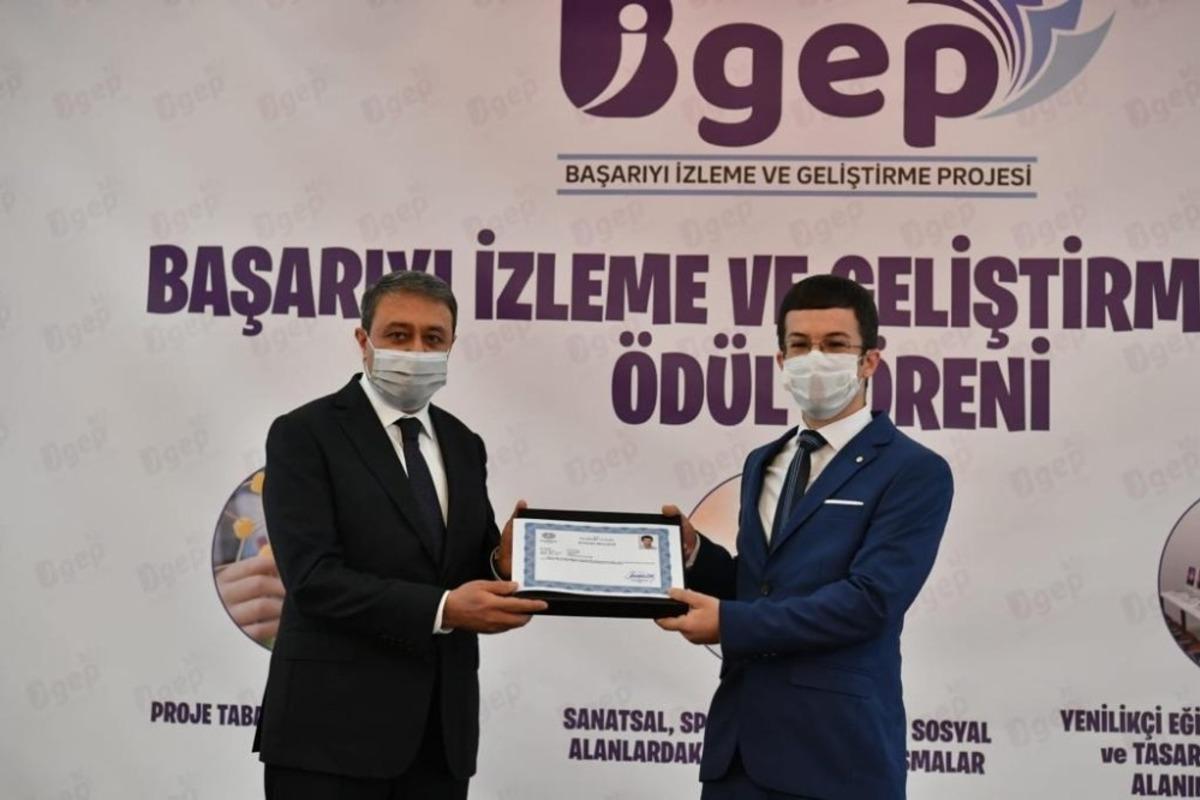 BİGEP &ouml;d&uuml;lleri verildi