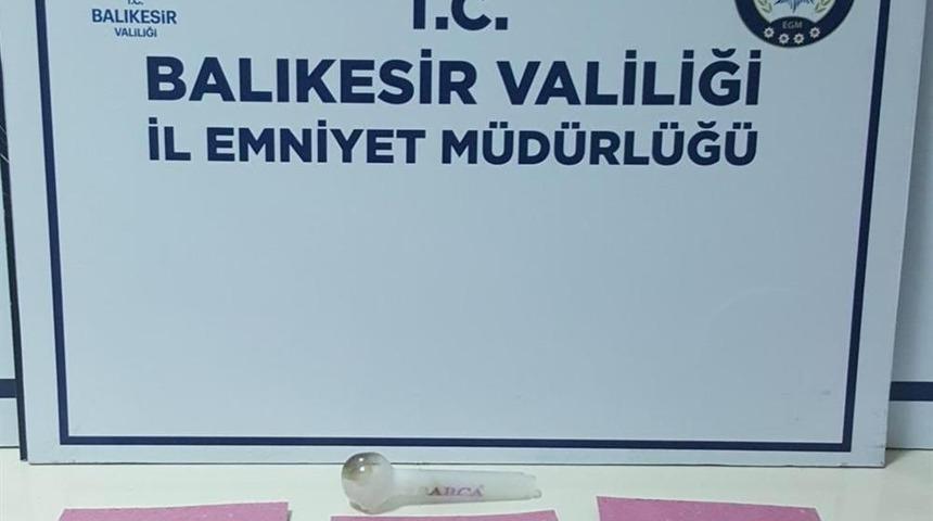 Balıkesir&rsquo;de 10 şahsa uyuşturucu operasyonu