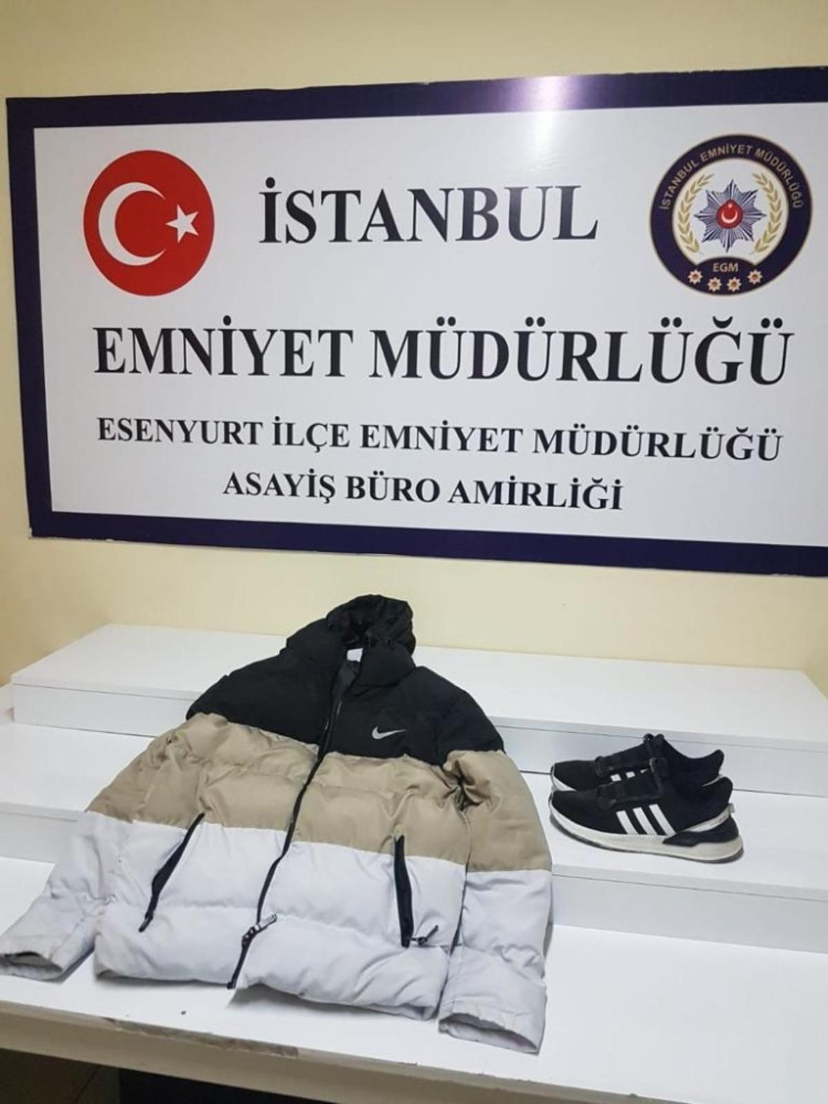 Esenyurt&rsquo;ta kapka&ccedil;&ccedil;ıyı ele veren mont detayı