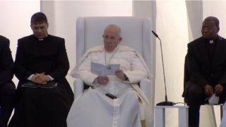 Papa Nasiriye'deki antik Ur kentinde Kuran-ı Kerim dinledi