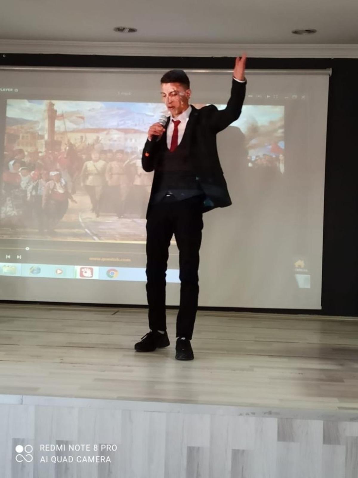 Tomarza&rsquo;da İstiklal Marşı&rsquo;nın G&uuml;zel Okuma Yarışması d&uuml;zenlendi