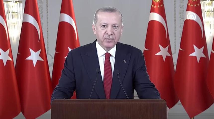 Cumhurbaşkanı Erdoğan'dan net mesaj: Hiçbirinde gözümüz yok