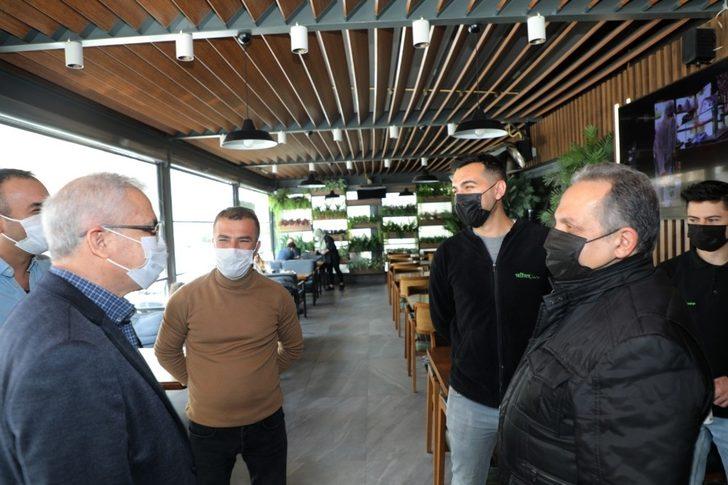 Başkan Yalçın ve Kaymakam Sönmez’den korona virüs denetimi G1