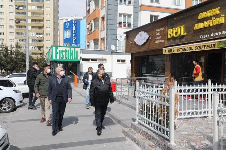 Başkan Yalçın ve Kaymakam Sönmez’den korona virüs denetimi G2