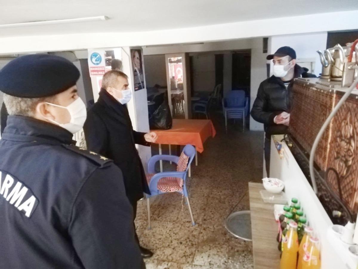 Dinamik denetleme Manyas&rsquo;ta pazarda uygulandı