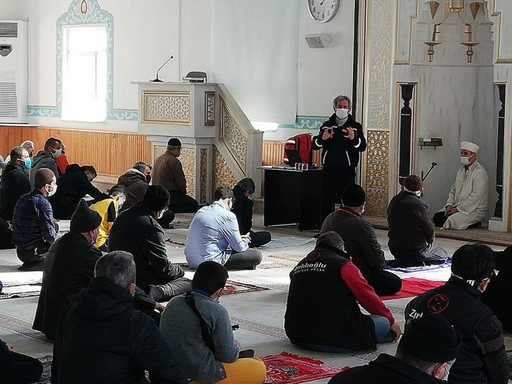 Camide vatandaşlara afet eğitimi G1