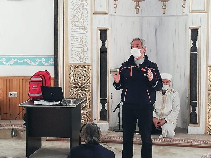 Camide vatandaşlara afet eğitimi G4