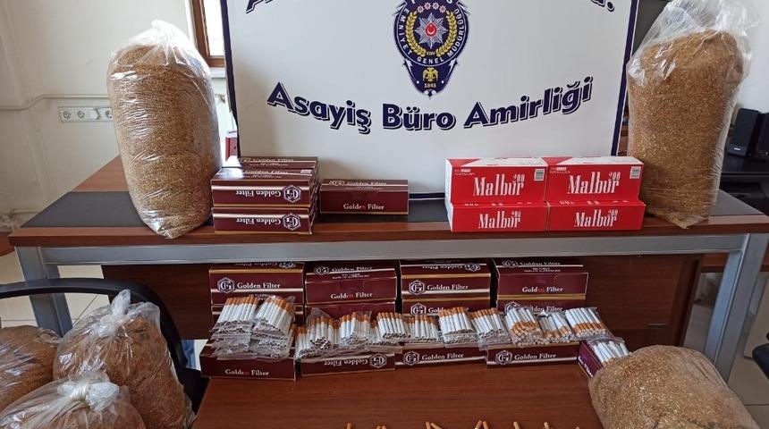 Akşehir’de tütün operasyonu